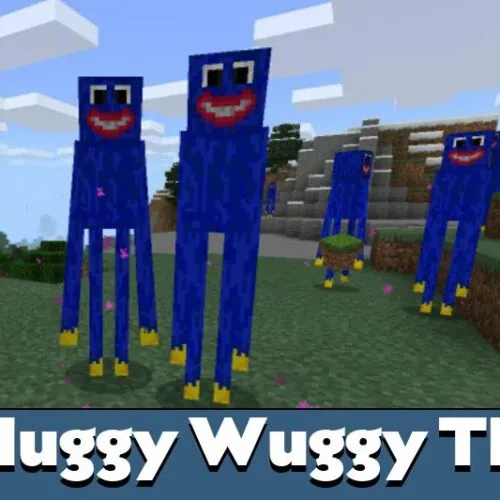 Huggy Wuggy Texture Pack for Minecraft PE