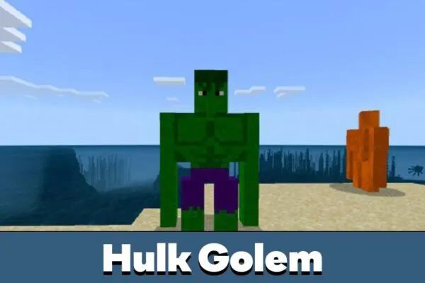 Hulk Golem from Golem Mod for Minecraft PE