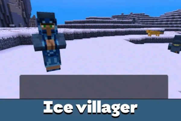 Ice Villager from Cold Mod for Minecraft PE