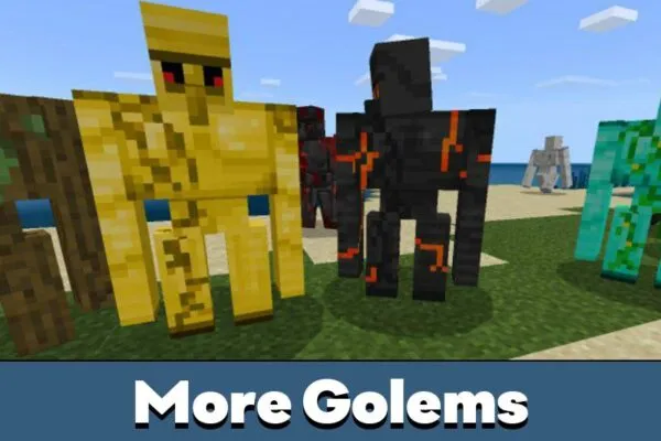 More Golems from Golem Mod for Minecraft PE