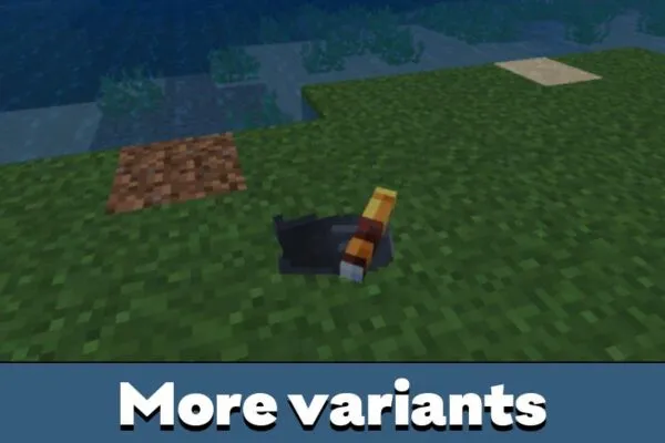 More Variants from Item Physics Mod for Minecraft PE