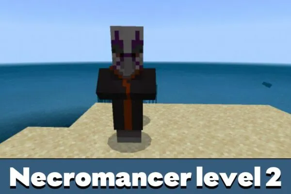 Necromancer level 2 from Necromancy Mod for Minecraft PE