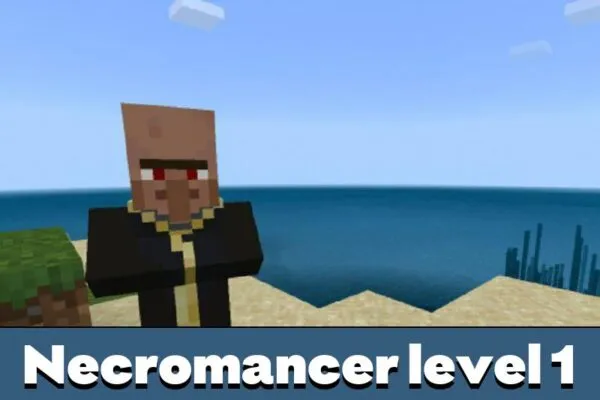 Necromancer level 1 from Necromancy Mod for Minecraft PE