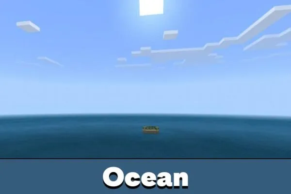 Ocean from Ocean Explorer Map for Minecraft PE