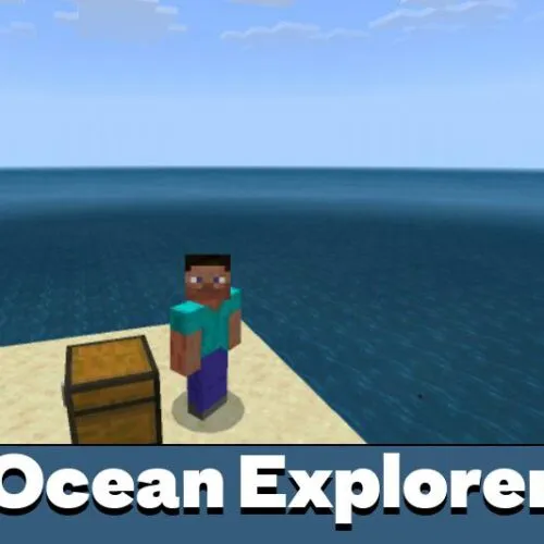 Ocean Explorer Map for Minecraft PE