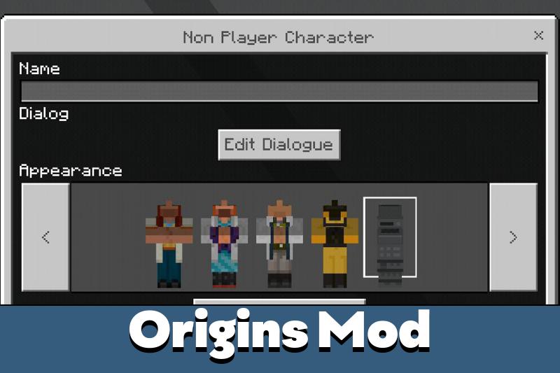 Download Origins Minecraft PE Mod The Art Of Reincarnation