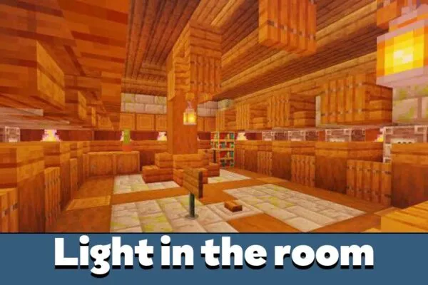 Light in the Room in Low End Shaders for Minecraft PE