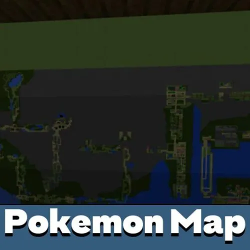 Pokemon Map for Minecraft PE