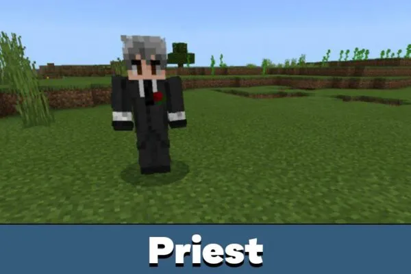 Priest from Werewolf Mod for Minecraft PE