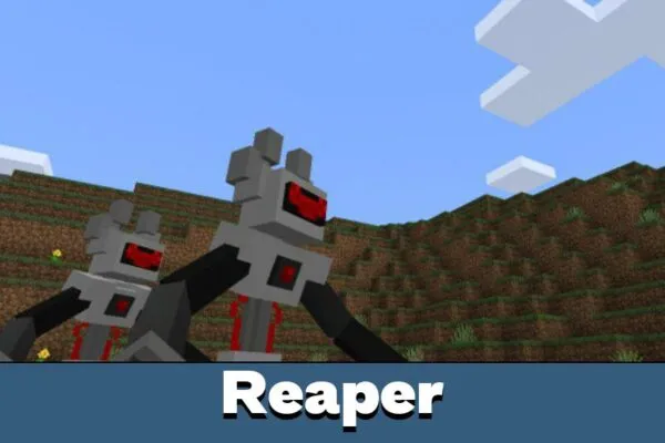 Reaper from Robot Mod for Minecraft PE