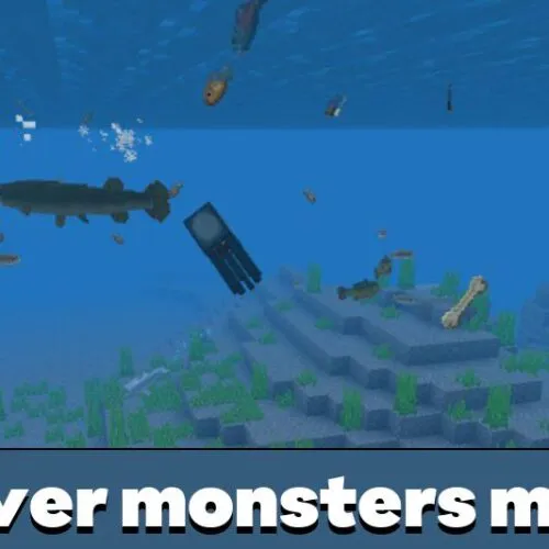 River Monsters Mod for Minecraft PE