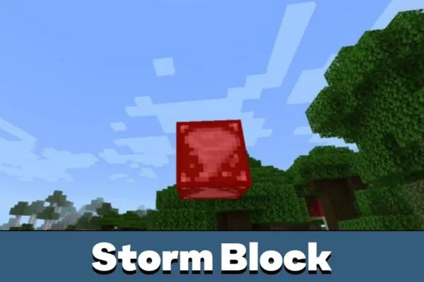 Storm Block from Storm Mod for Minecraft PE