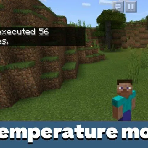 Temperature Mod for Minecraft PE