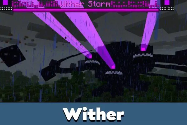 Wither from Wither Mod for Minecraft PE