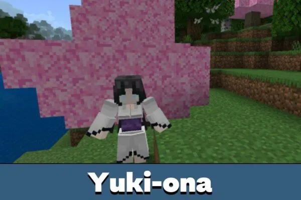 Yuki-ona from Japan Mod for Minecraft PE