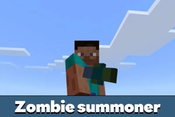 Zombie Summoner from Necromancy Mod for Minecraft PE