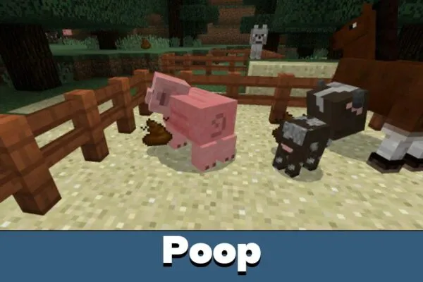 Poop from Poop Mod for Minecraft PE