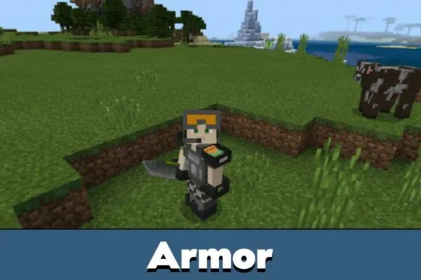 Armor from Battle Gears Mod for Minecraft PE