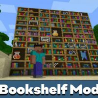 Bookshelf Mod for Minecraft PE