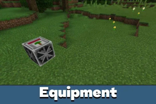 Equipment from Timber Mod for Minecraft PE