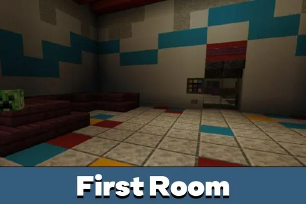 First Room from Poppy Playtime Map for Minecraft PE