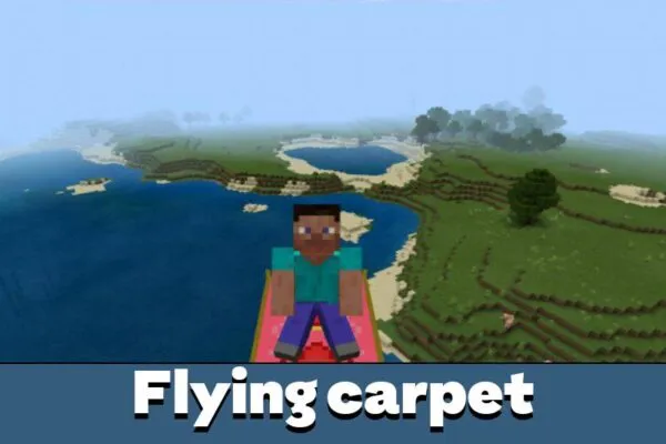 Flying Carpet from Carpet Mod for Minecraft PE