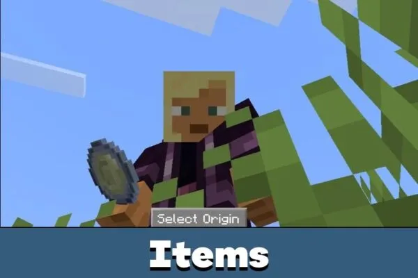 Items from Origins Mod for Minecraft PE