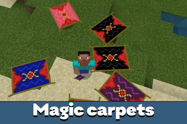 Magic Carpets from Carpet Mod for Minecraft PE