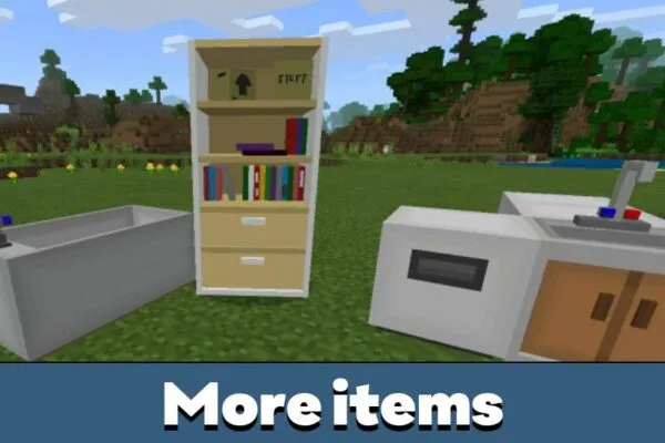 More Items from TV Mod for Minecraft PE