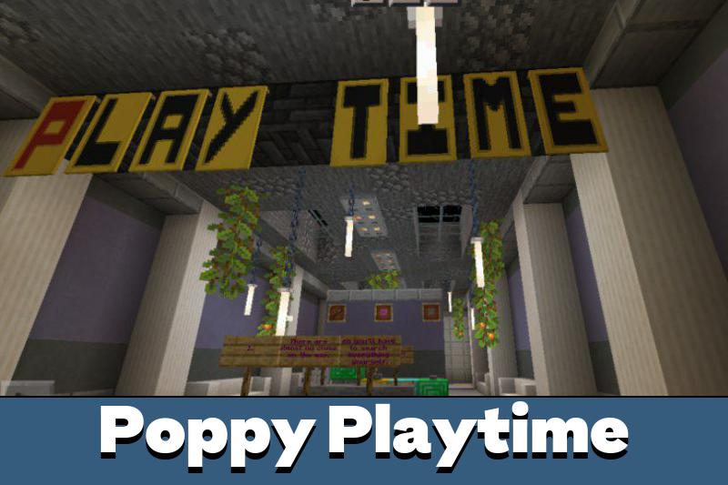 Download Poppy Playtime Minecraft PE Map: the famous horror