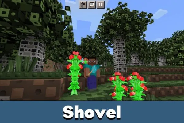 Shovel from Lego Texture Pack for Minecraft PE