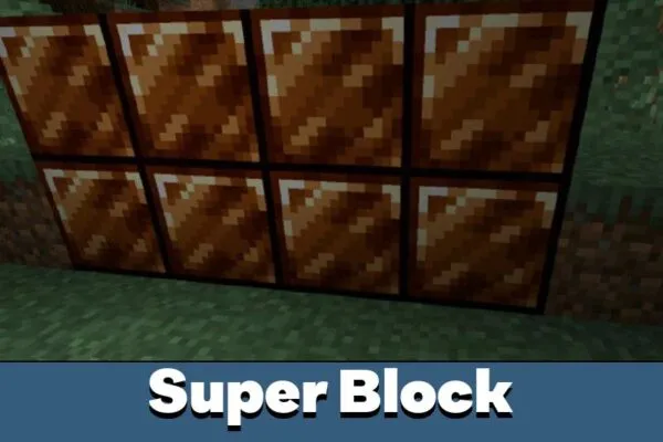 Super Block from Poop Mod for Minecraft PE