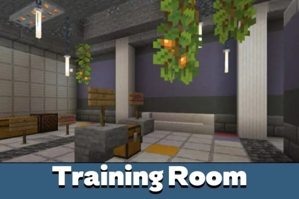 Training Room from Poppy Playtime Map for Minecraft PE