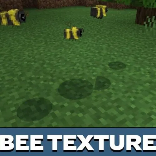 Bee Texture Pack for Minecraft PE