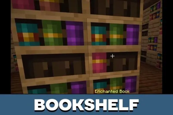 Boolshelf in Minecraft PE 1.20