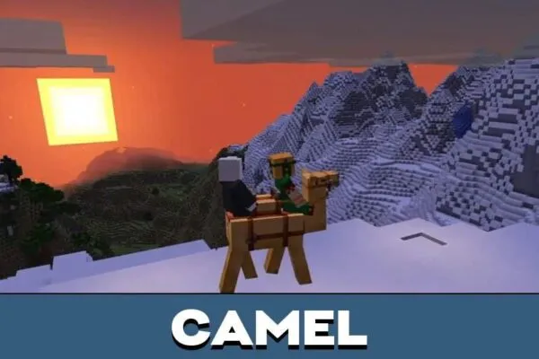 Camel in Minecraft PE 1.20