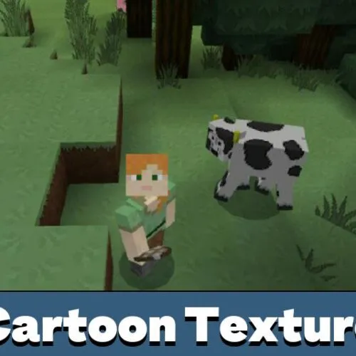 Cartoon Texture Pack for Minecraft PE