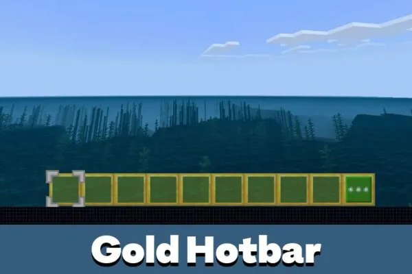 Gold from Hotbar Texture Pack for Minecraft PE