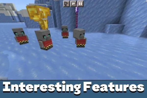 Interesting Features from Tuff Golem Mod for Minecraft PE