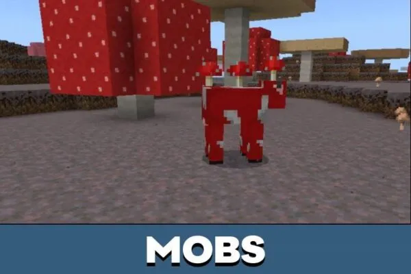 Mobs from Mushroom Sirvival Map for Minecraft PE