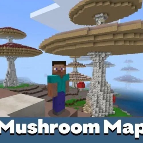 Mushroom Survival Map for Minecraft PE