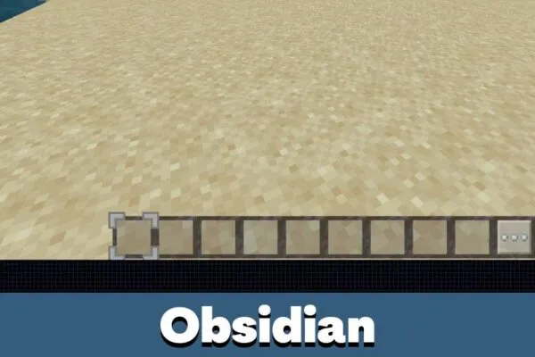 Obsidian from Hotbar Texture Pack for Minecraft PE