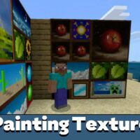 Painting Texture Pack for Minecraft PE
