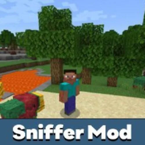 Sniffer Mod for Minecraft PE