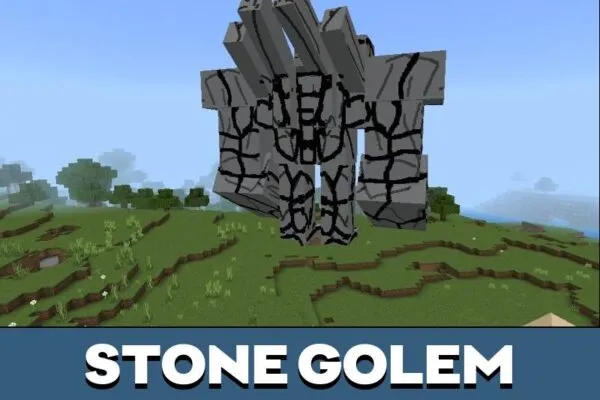 Stone Mob from Golem Mod for Minecraft PE