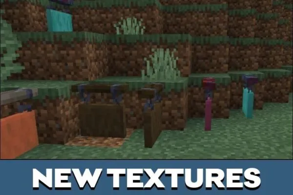Textures from Sign Mod for Minecraft PE