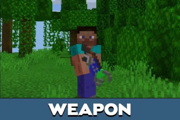 Weapon from Gravity Mod for Minecraft PE