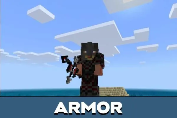 Armor from Skyrim Mod for Minecraft PE