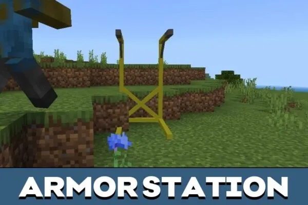 Armor Station from Fallout Mod for Minecraft PE