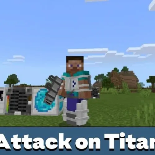 Attack on Titan Mod for Minecraft PE